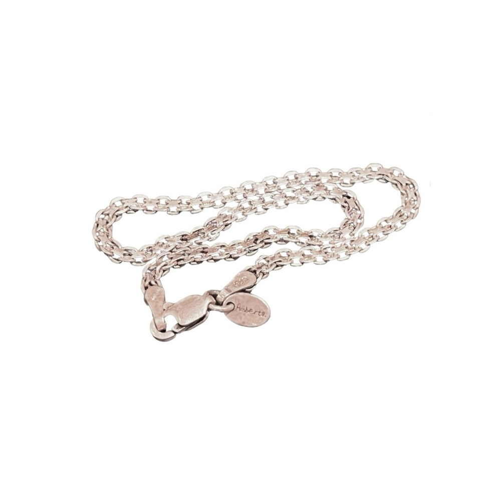 Dainty Amberta Bismark Sterling Silver Bracelet.